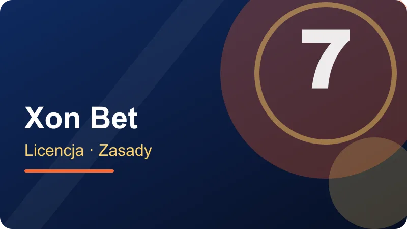 Licencja, wiek, zasady – Xon Bet PL – ilustracja sekcji Xon Bet